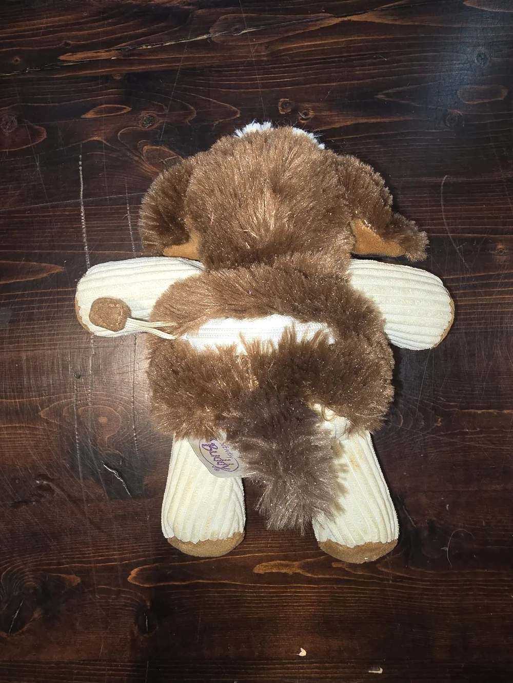 ​Scentsy Buddy Puppy Dog Plush Corduroy Zipper Pocket